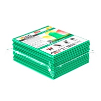 Мешки для мусора 160 л, зеленые, в пачке 10 шт., ПВД, 40 мкм, 900х1100 мм, i-Bag в Березниках