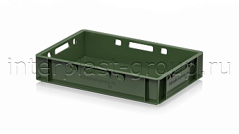 Ящик для мяса и колбасных изделий Е-1 зеленый в Березниках