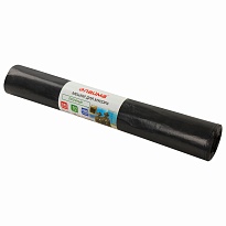 Мешки для мусора 240 л, черные, в рулоне 10 шт., ПВД 50 мкм, 1400х900 мм, LAIMA, 605337 в Березниках