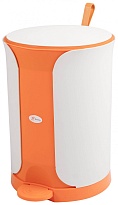 Контейнер для мусора Sтилъ с педалью 18 л оранжевый 18 оранжевый в Березниках