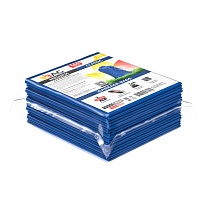 Мешки для мусора 160 л, синие, в пачке 10 шт., ПВД, 40 мкм, 900х1100 мм, i-Bag в Березниках