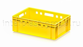 Ящик для мяса и колбасных изделий Е-2 желтый в Березниках