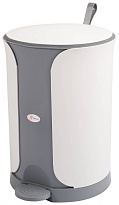 Контейнер для мусора Sтилъ с педалью 7 л серый 7 серый в Березниках