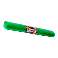 Мешки для мусора 180 л, зеленые, в рулоне 10 шт., ПВД, 50 мкм, 1100х900 мм, МЕШКОFF, 4458 в Березниках