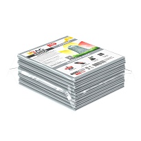 Мешки для мусора 160 л, светло-серые, в пачке 10 шт., ПВД, 40 мкм, 900х1100 мм, i-Bag в Березниках